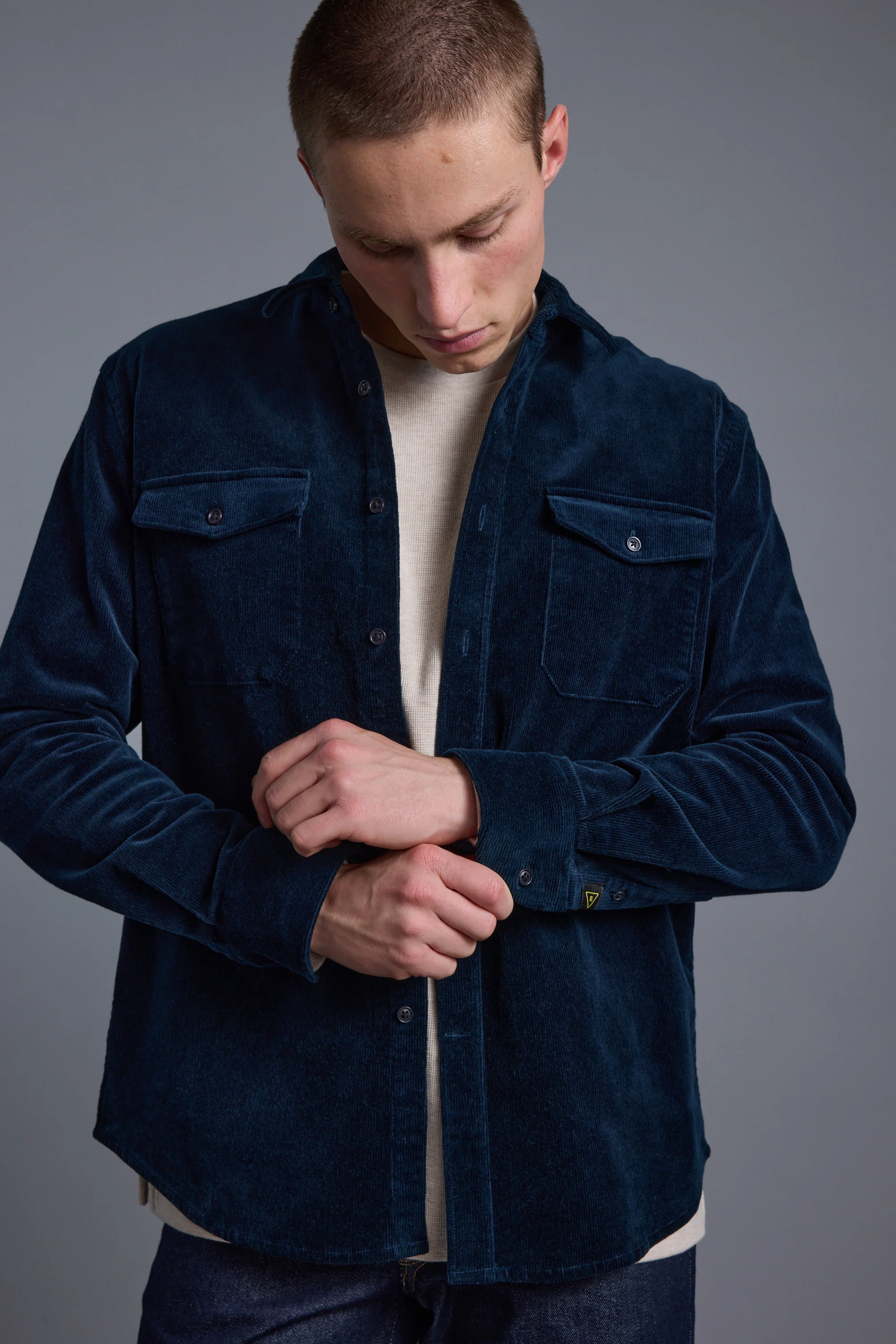 Arran Cord Overshirt - Image 2