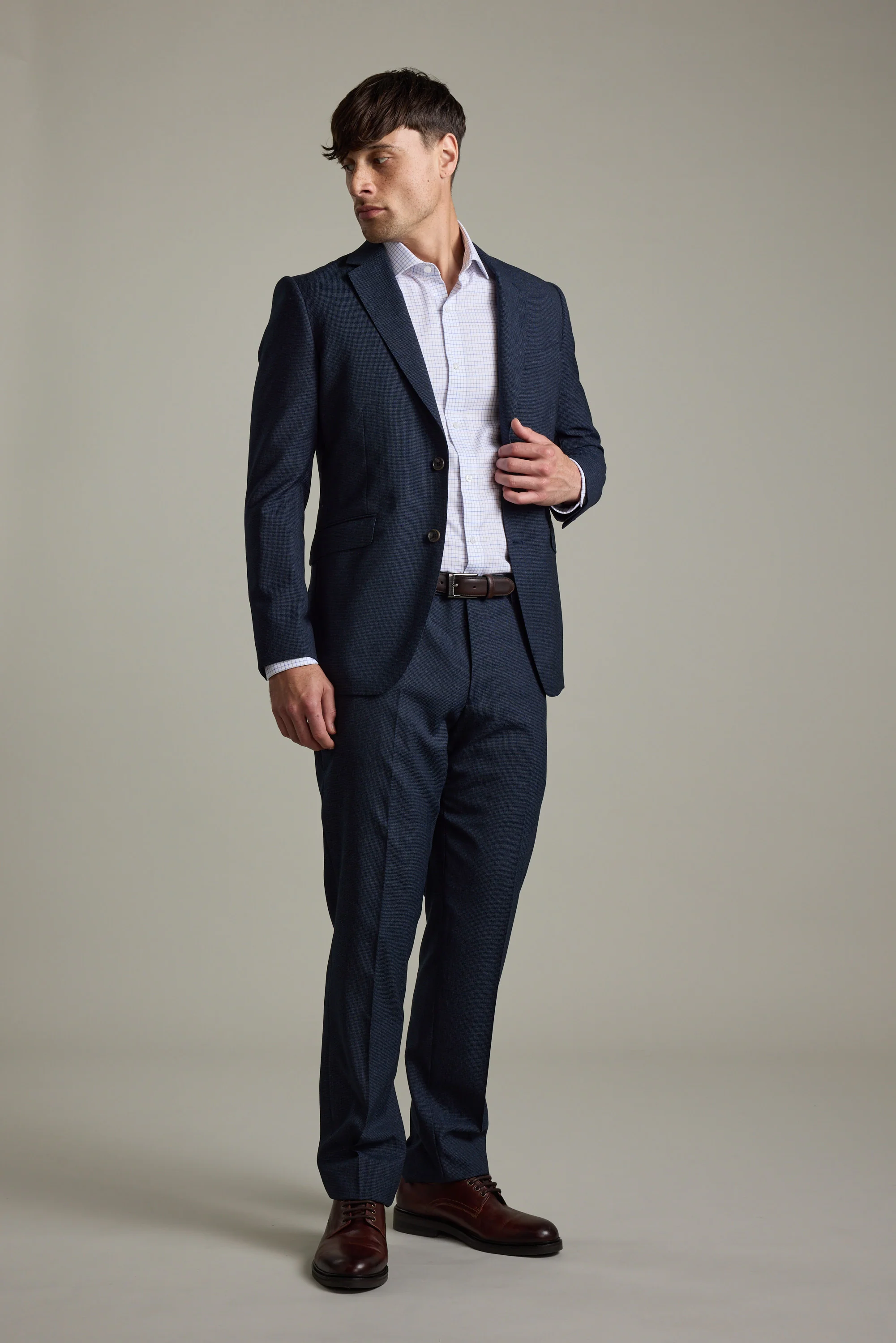 Baden Dogtooth Suit Trouser