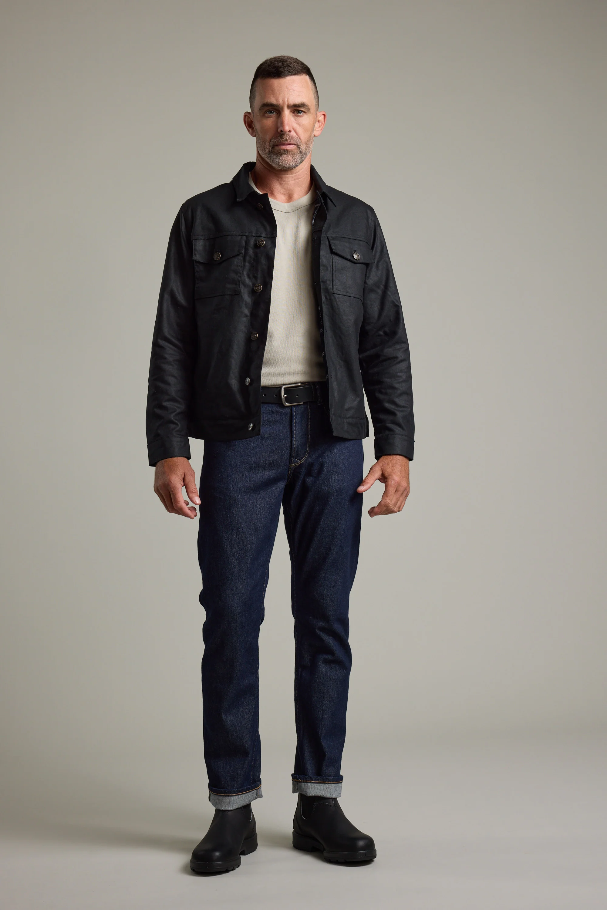 Benson Waxed Cotton Jacket - Image 2