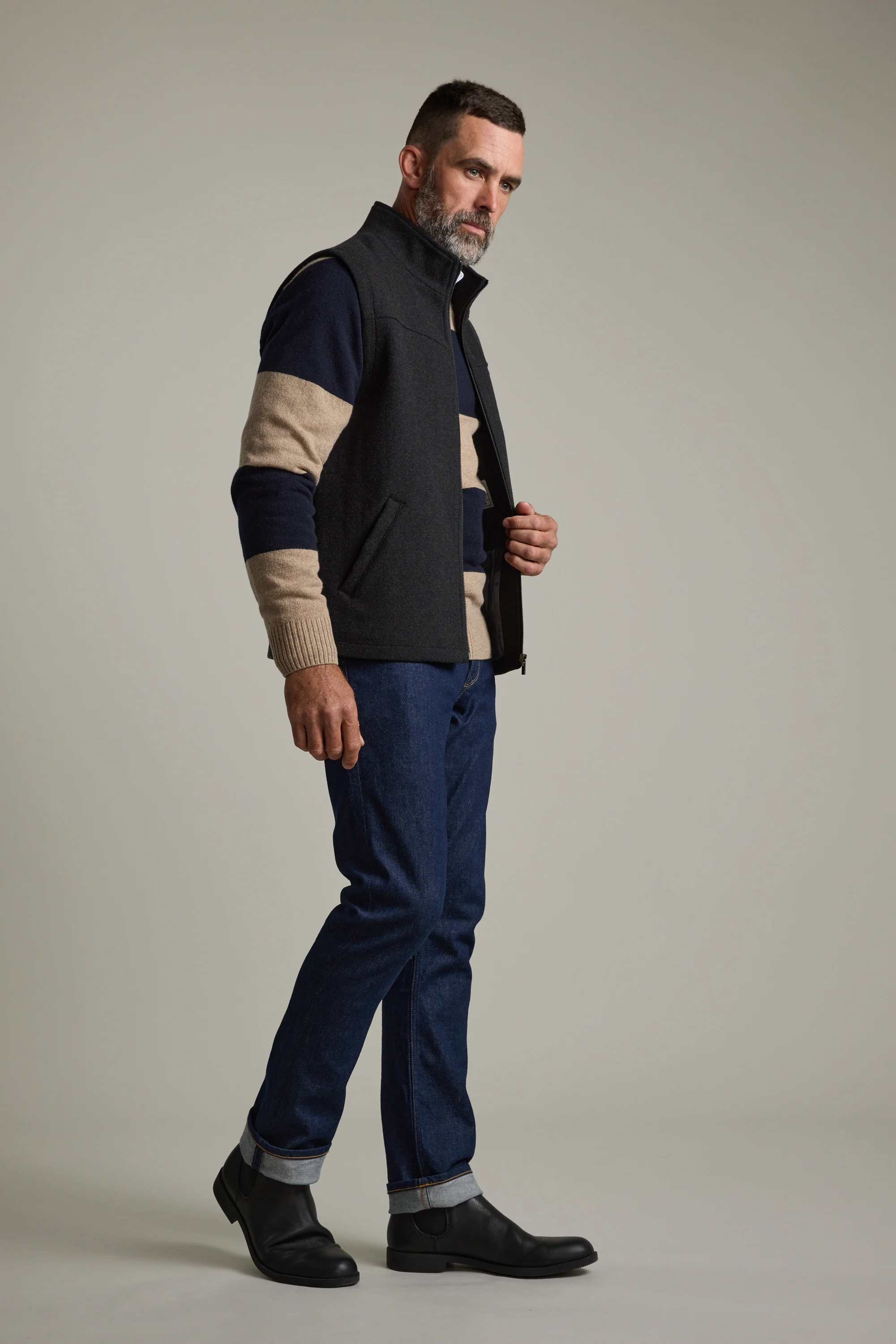 Bracken Wool Vest - Image 2