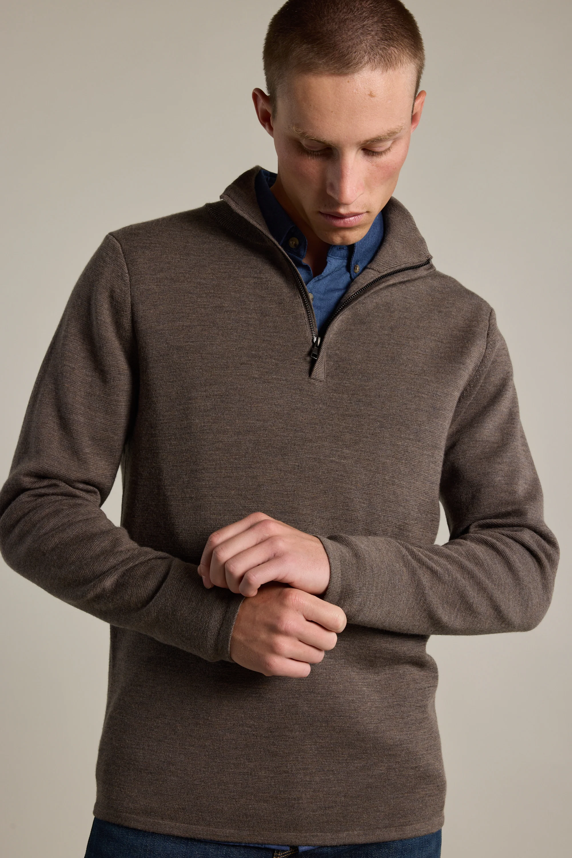Brandon ZQRX Merino 1/4 Zip - Image 2