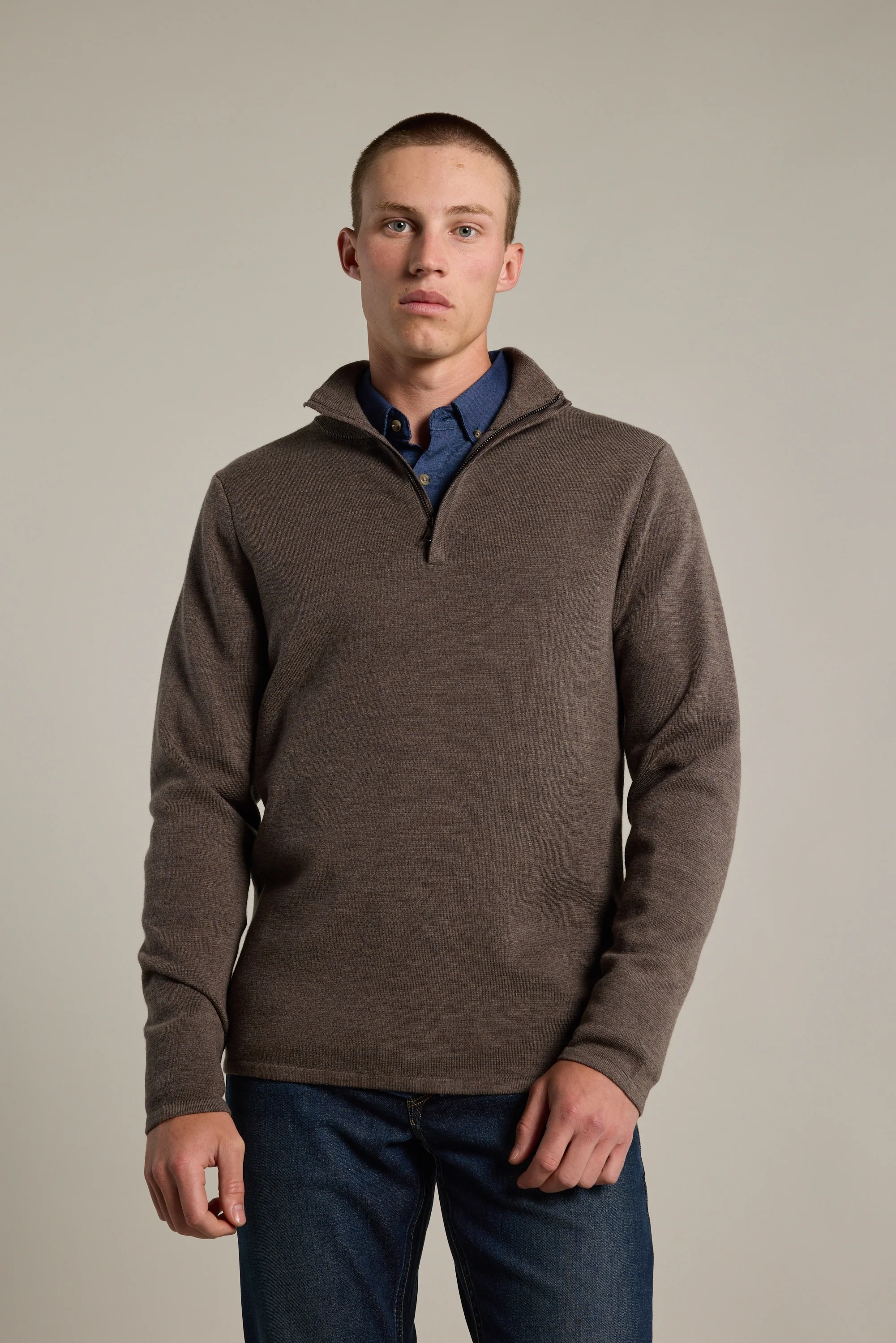 Brandon ZQRX Merino 1/4 Zip - Image 4
