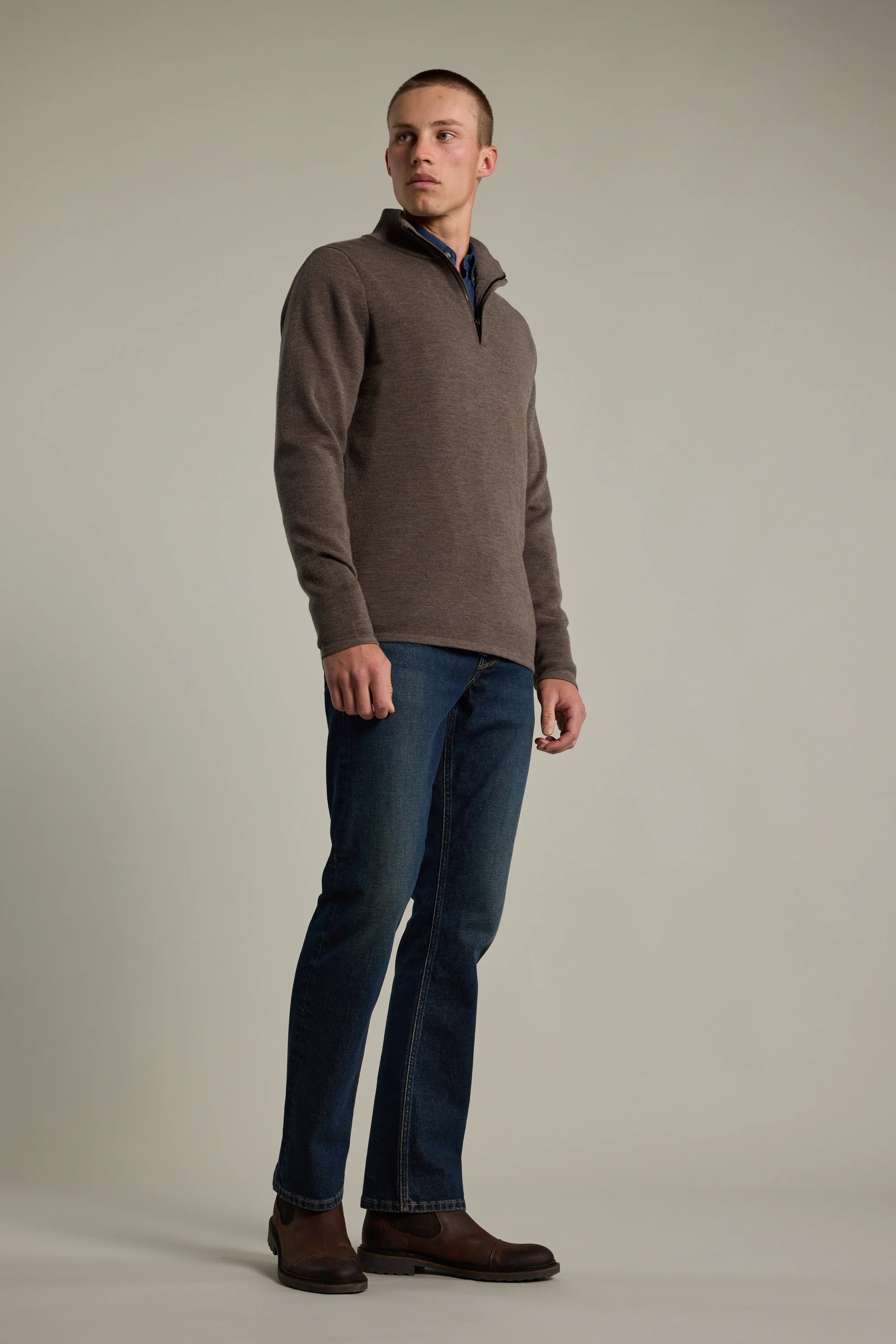 Brandon ZQRX Merino 1/4 Zip - Image 5