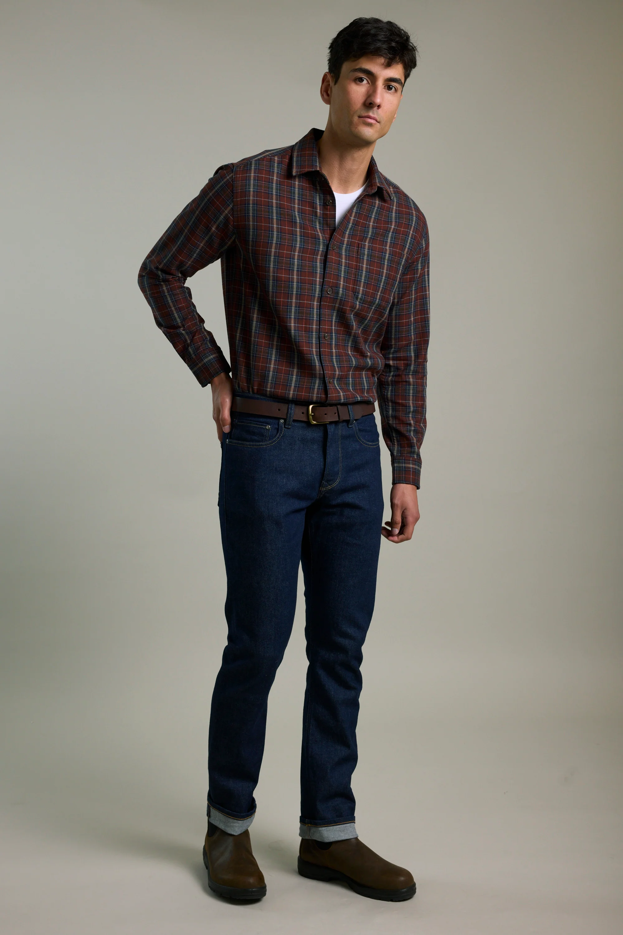 Brindle Check Shirt - Image 6