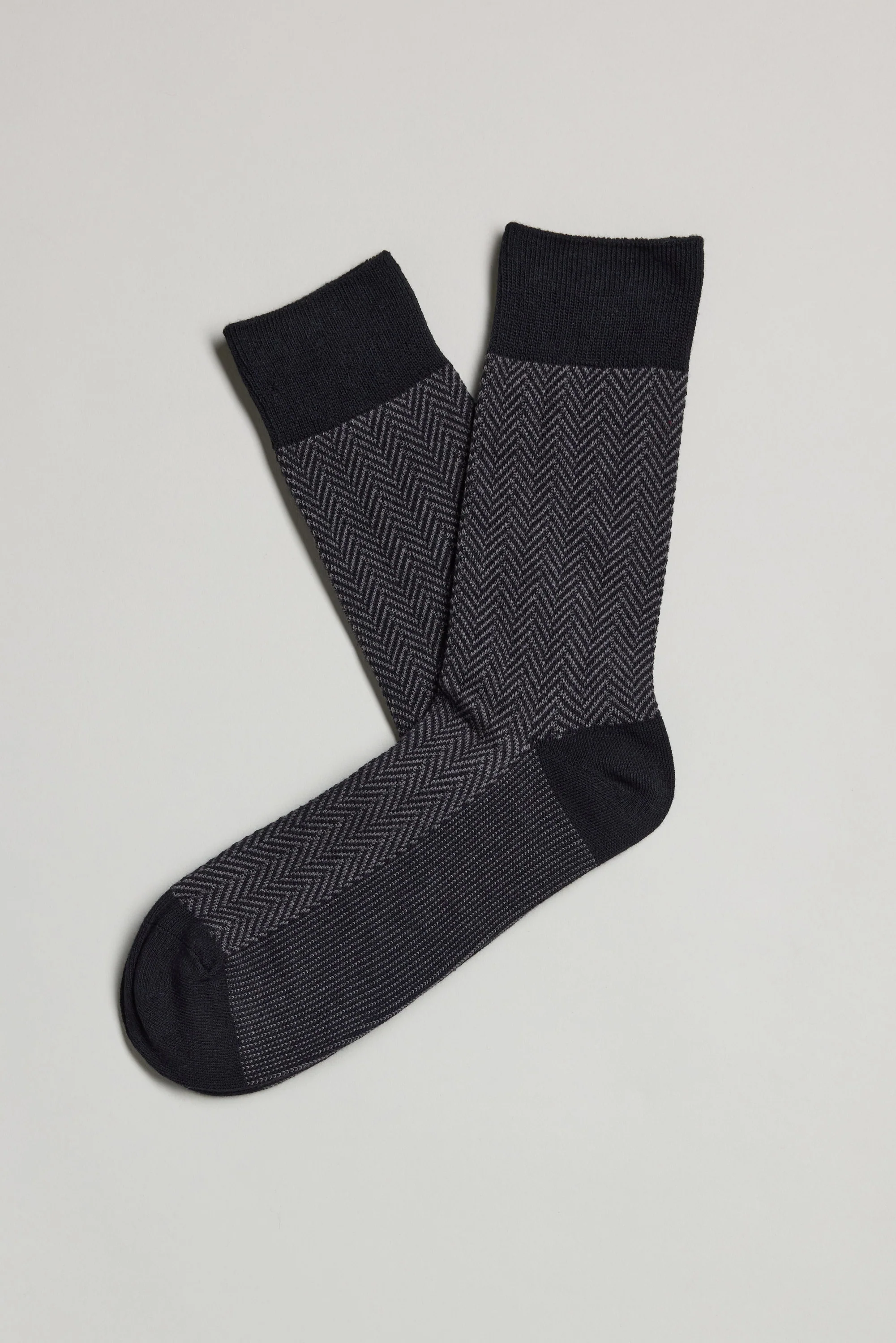 Broken Twill Dress Sock
