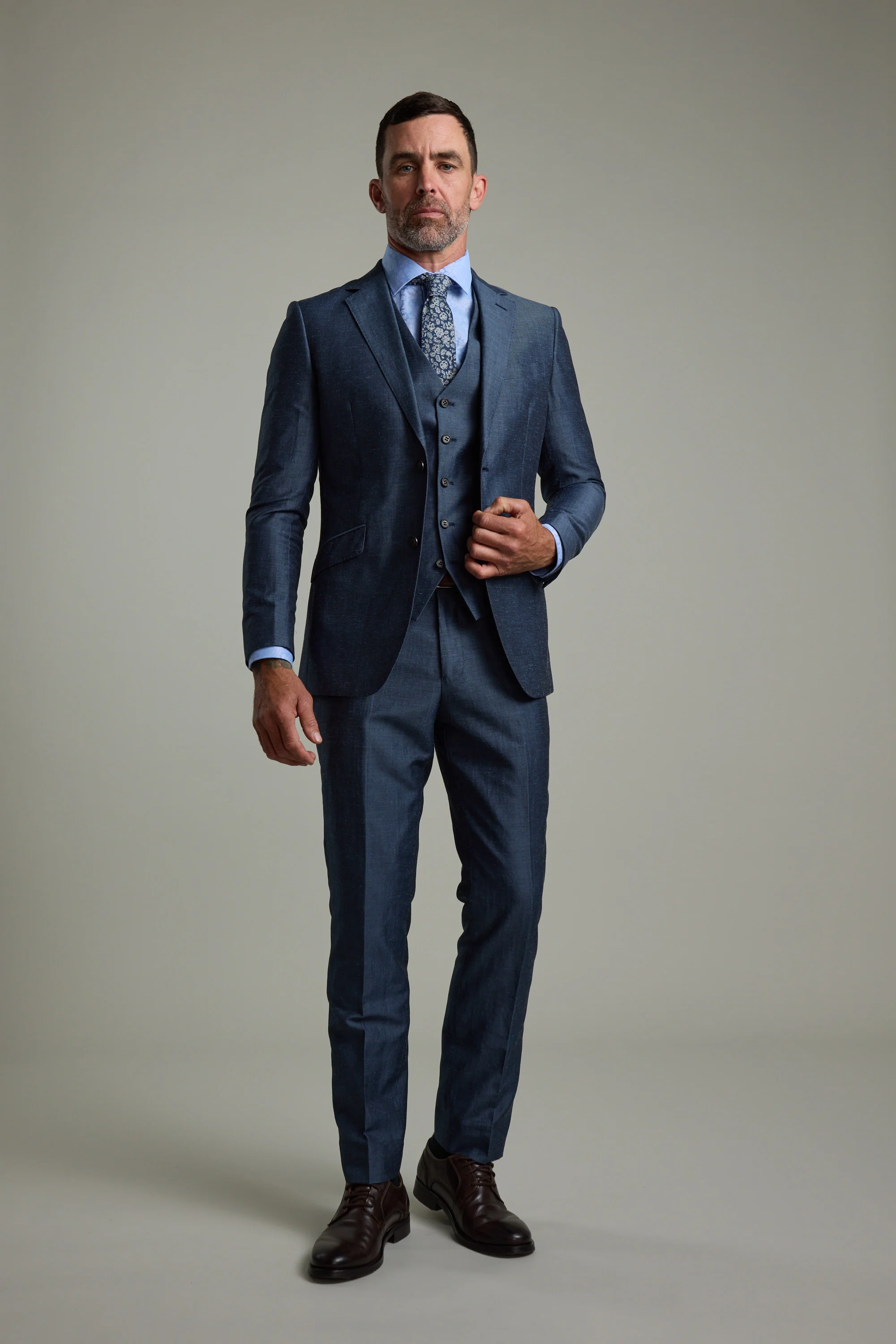 Charles Texture Suit Jacket