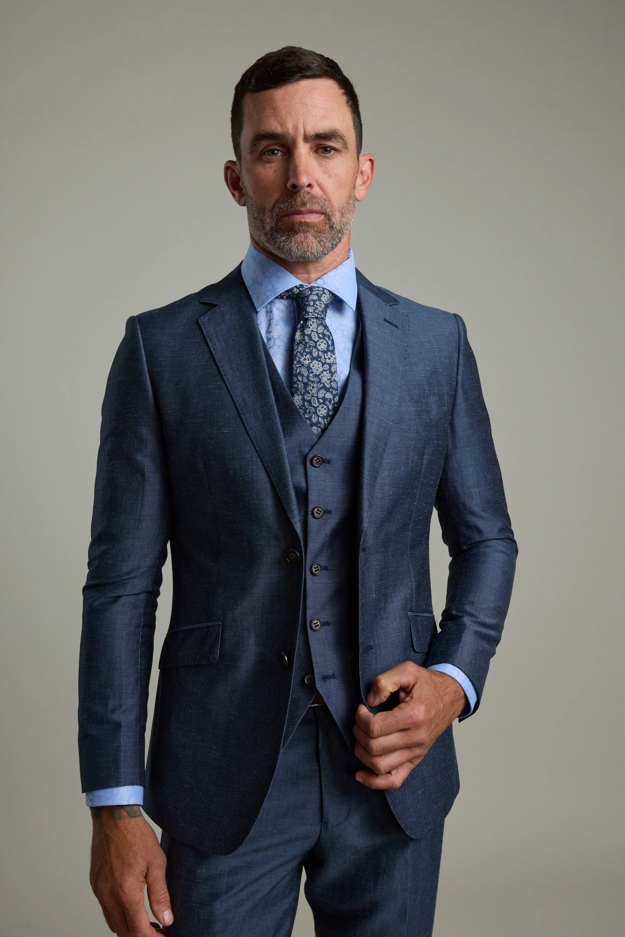 Charles Texture Suit Jacket - Image 2