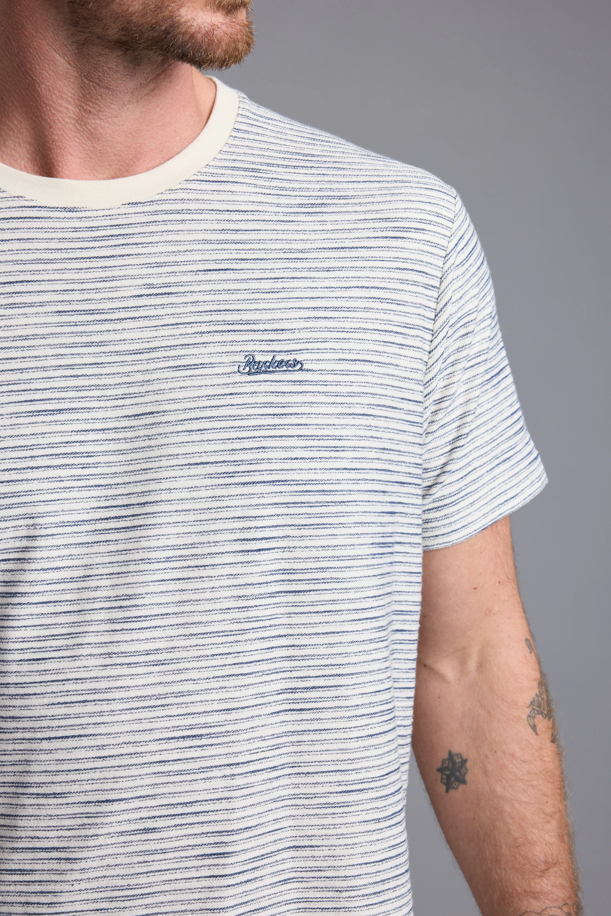 Driftwood Stripe Tee - Image 2