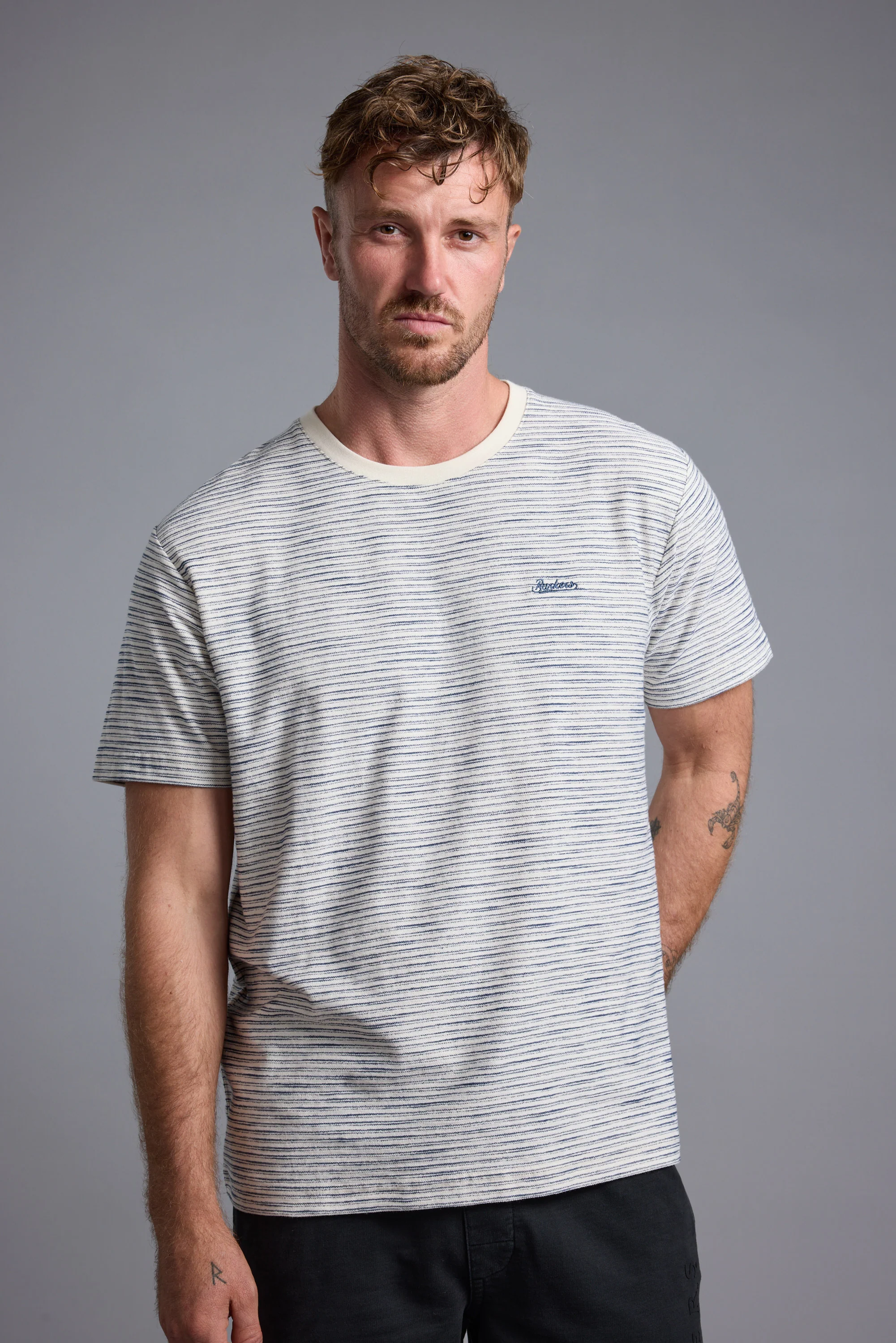 Driftwood Stripe Tee - Image 4