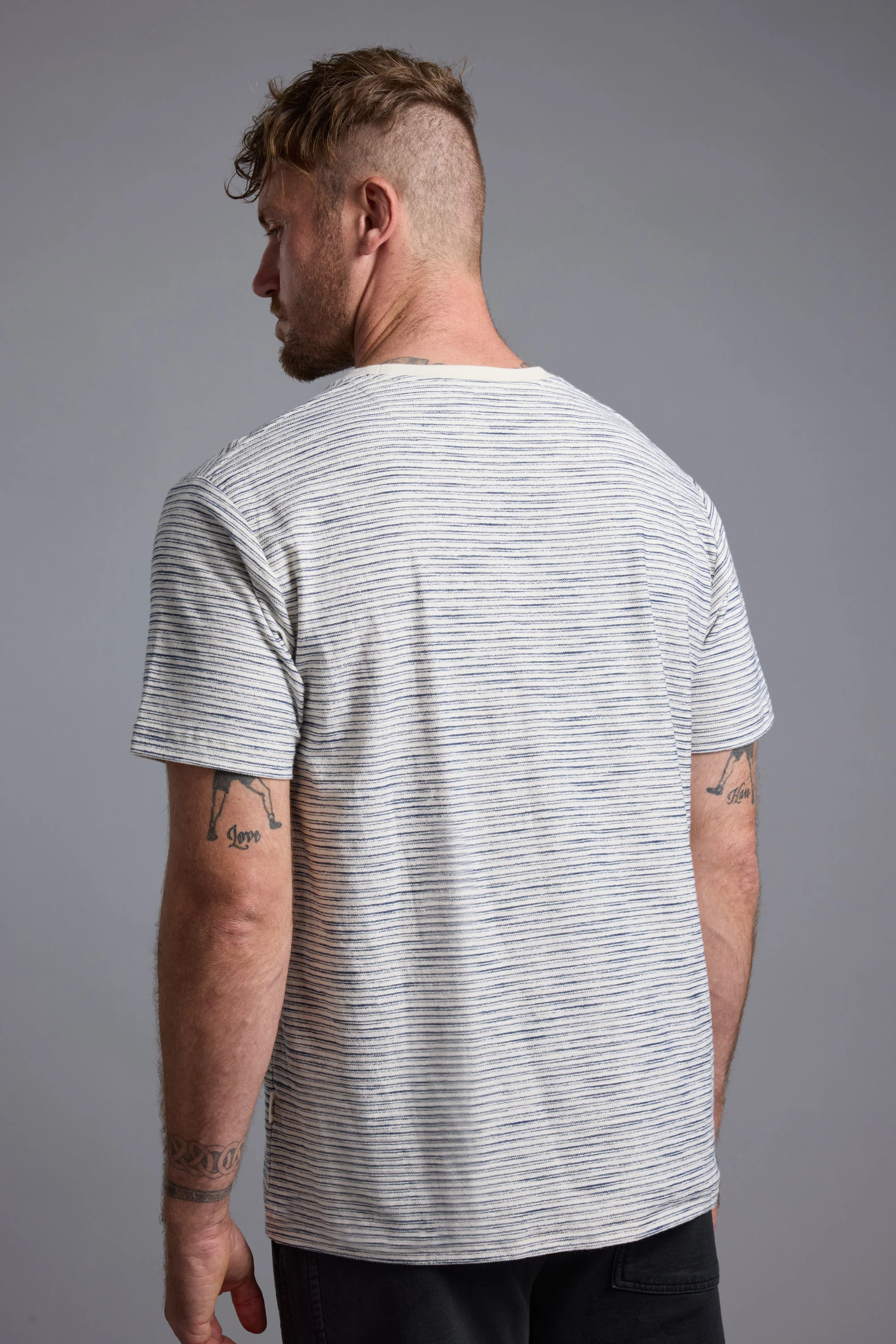Driftwood Stripe Tee - Image 7