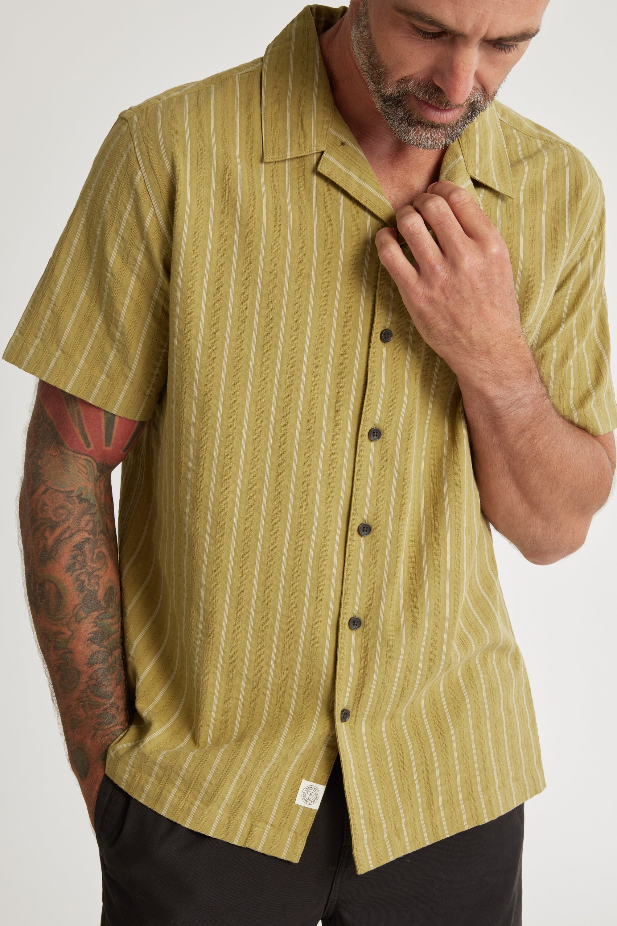 Goodwin Stripe Cuban Shirt