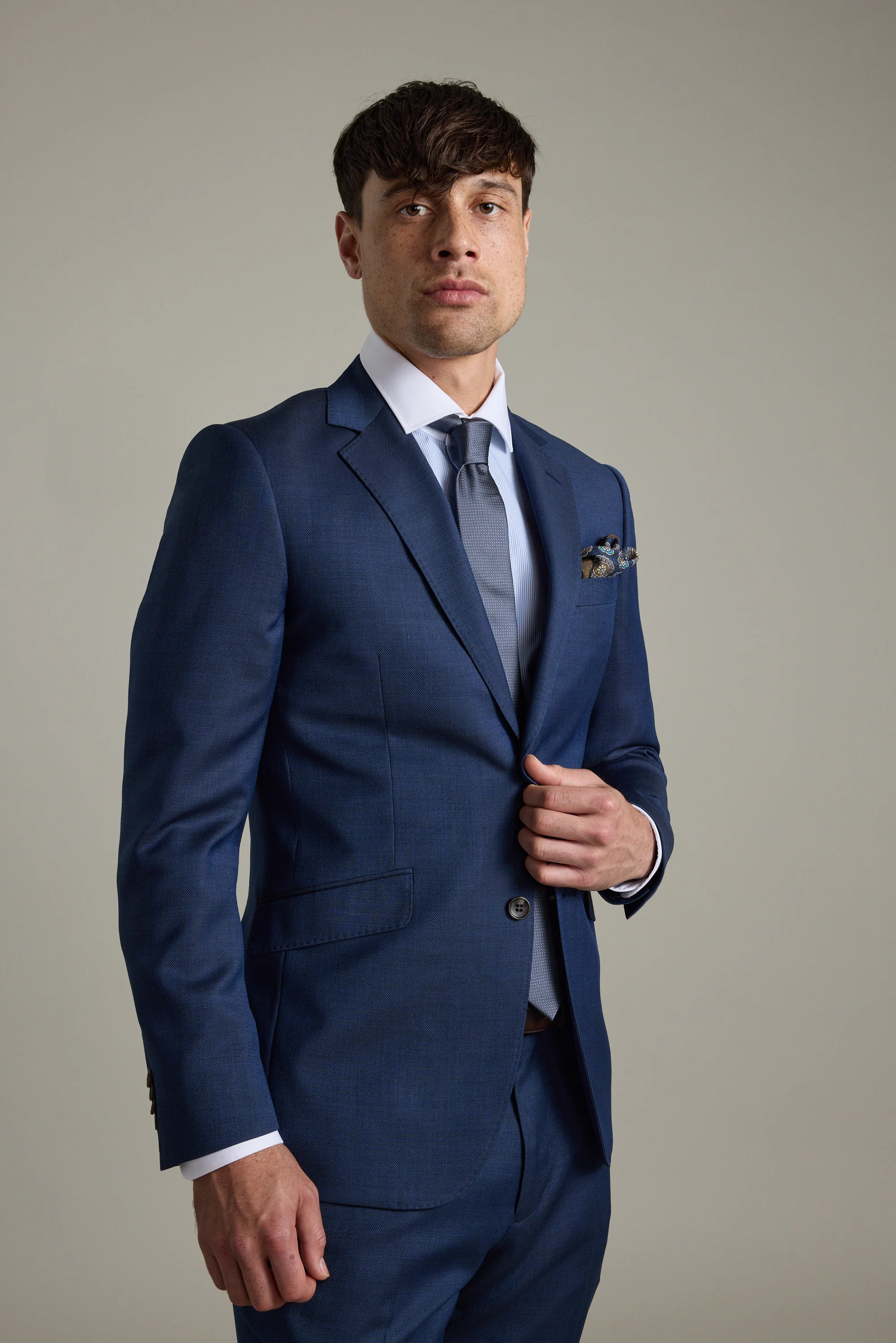 Halleys Texture Suit Jacket