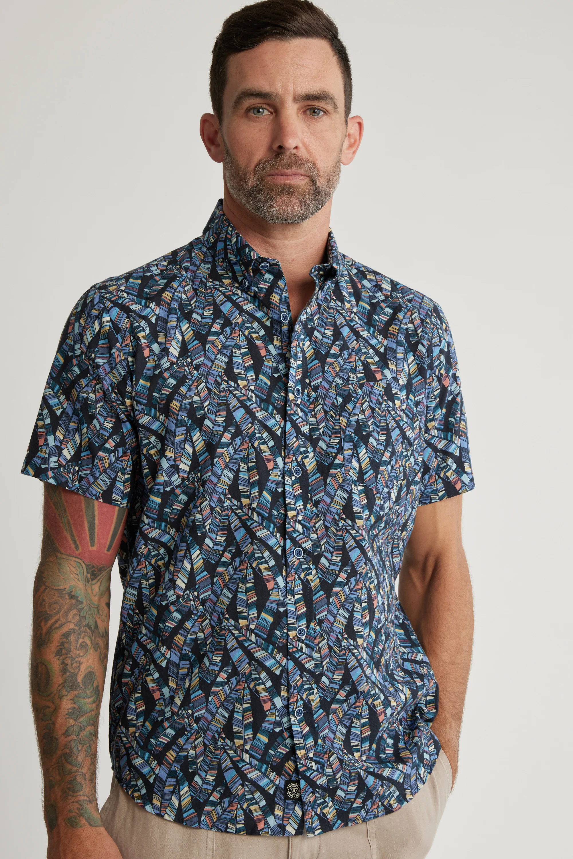 Longleaf Print Shirt