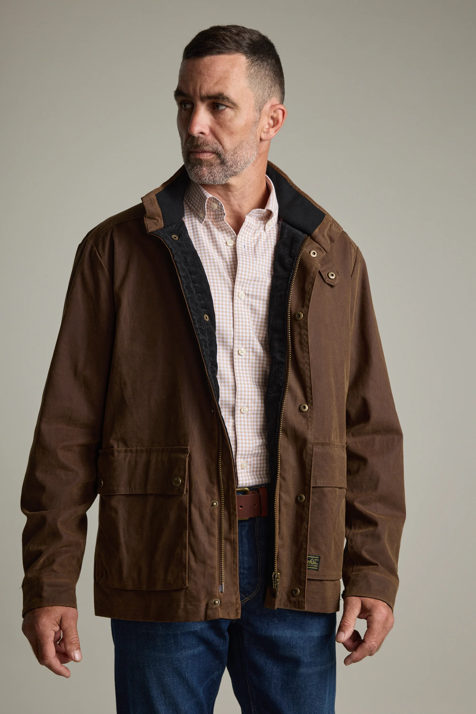 Outrider Oilskin Jacket - Image 5