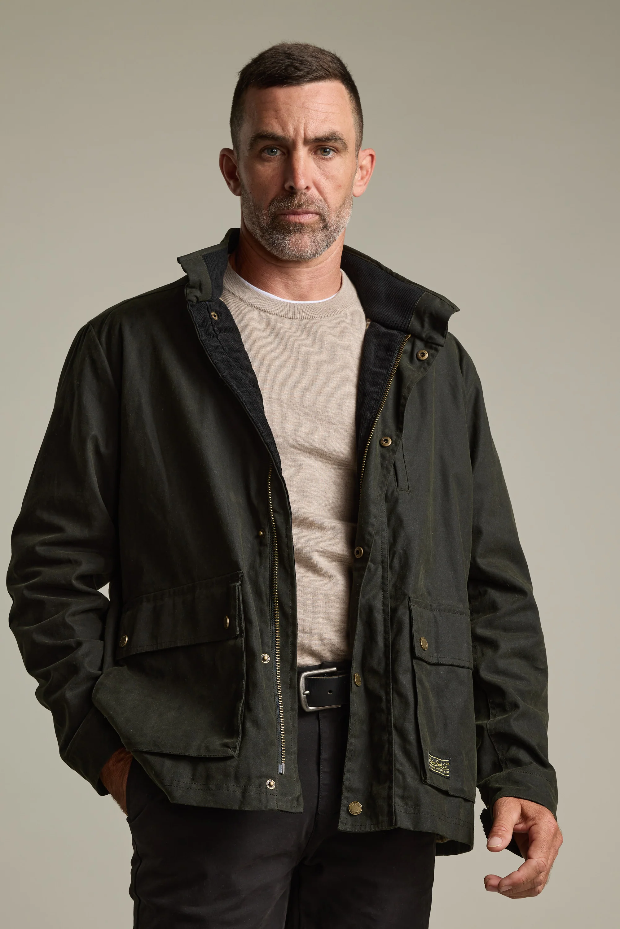 Outrider Oilskin Jacket - Image 5