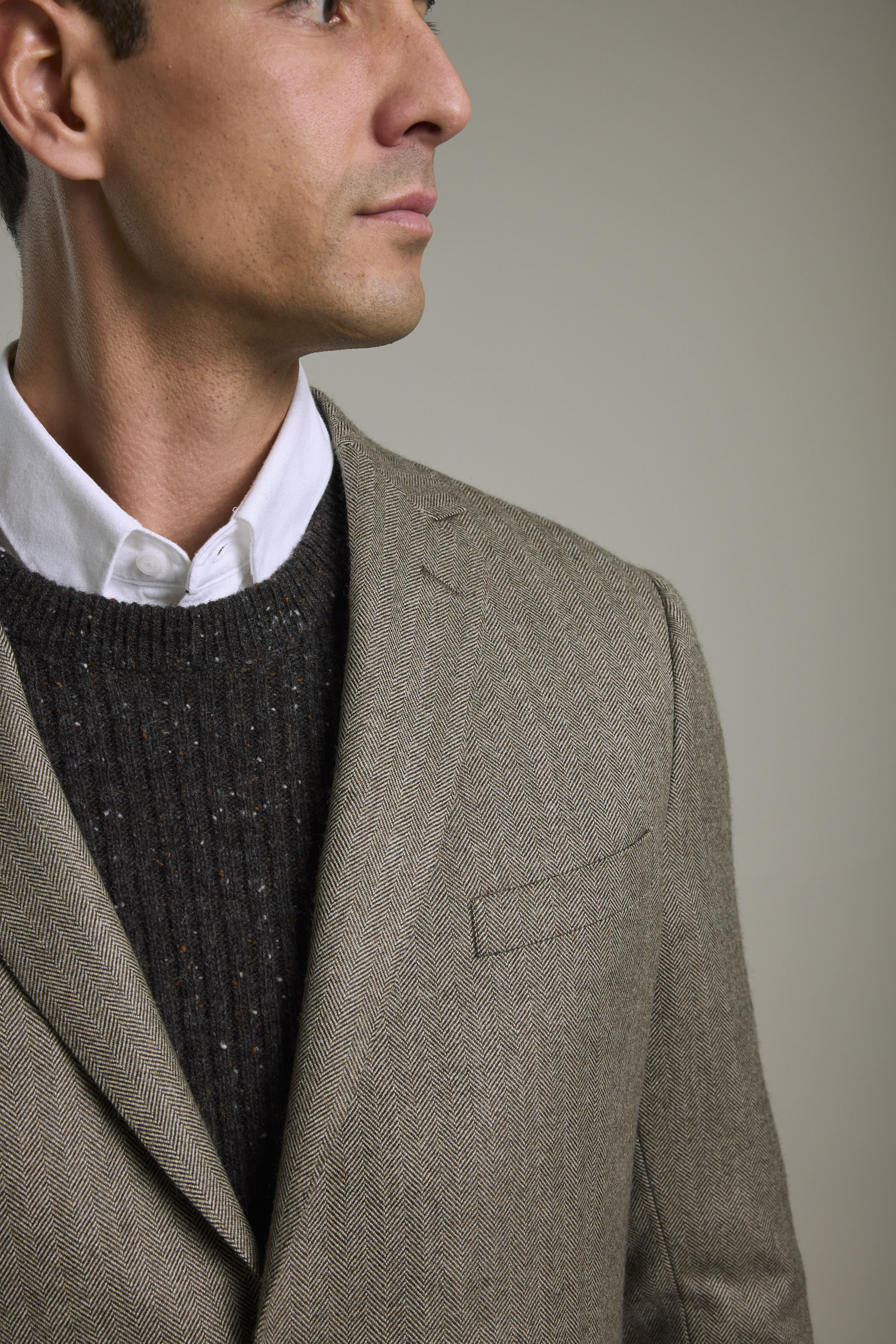 Owen Herringbone Blazer - Image 4