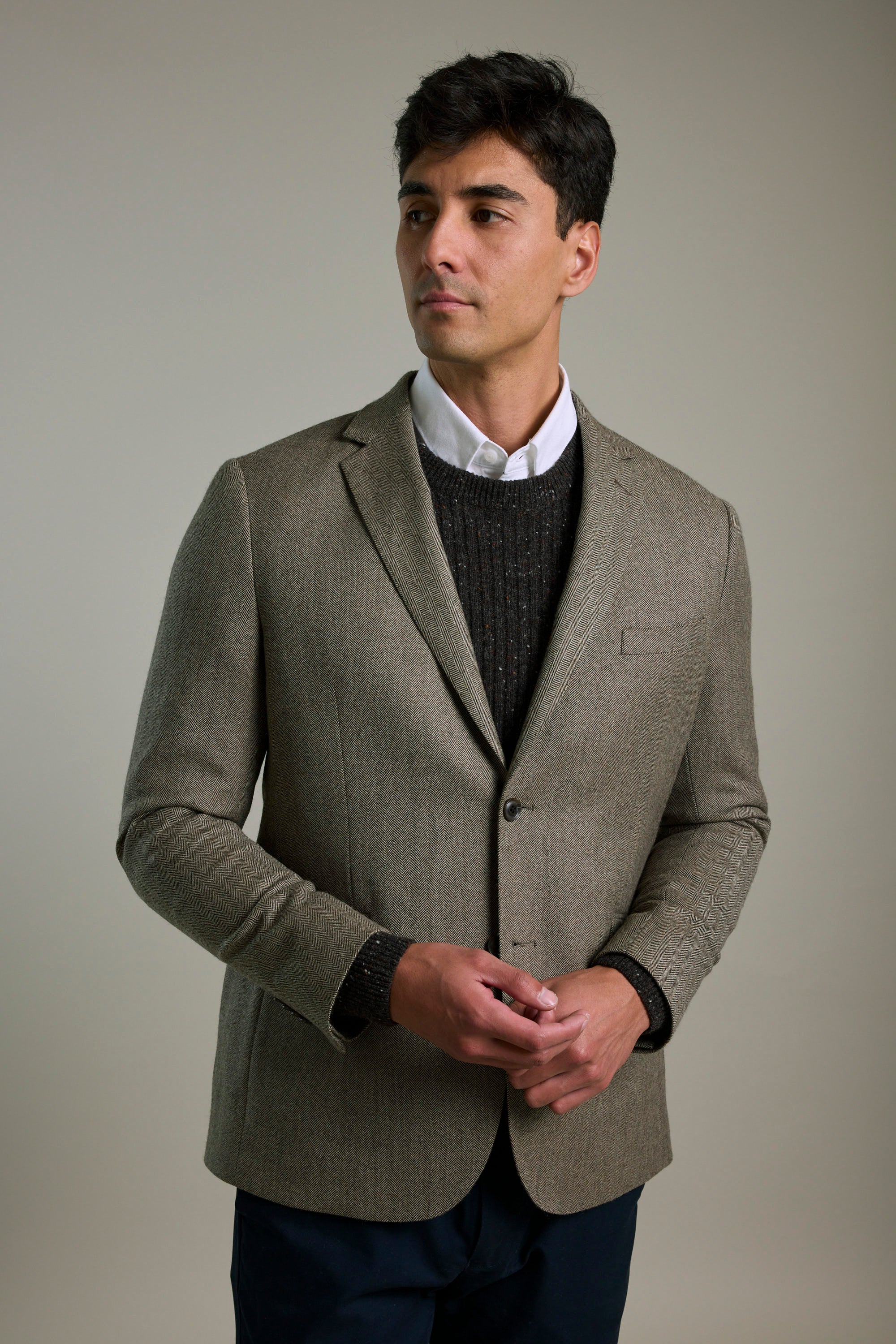 Owen Herringbone Blazer - Image 5