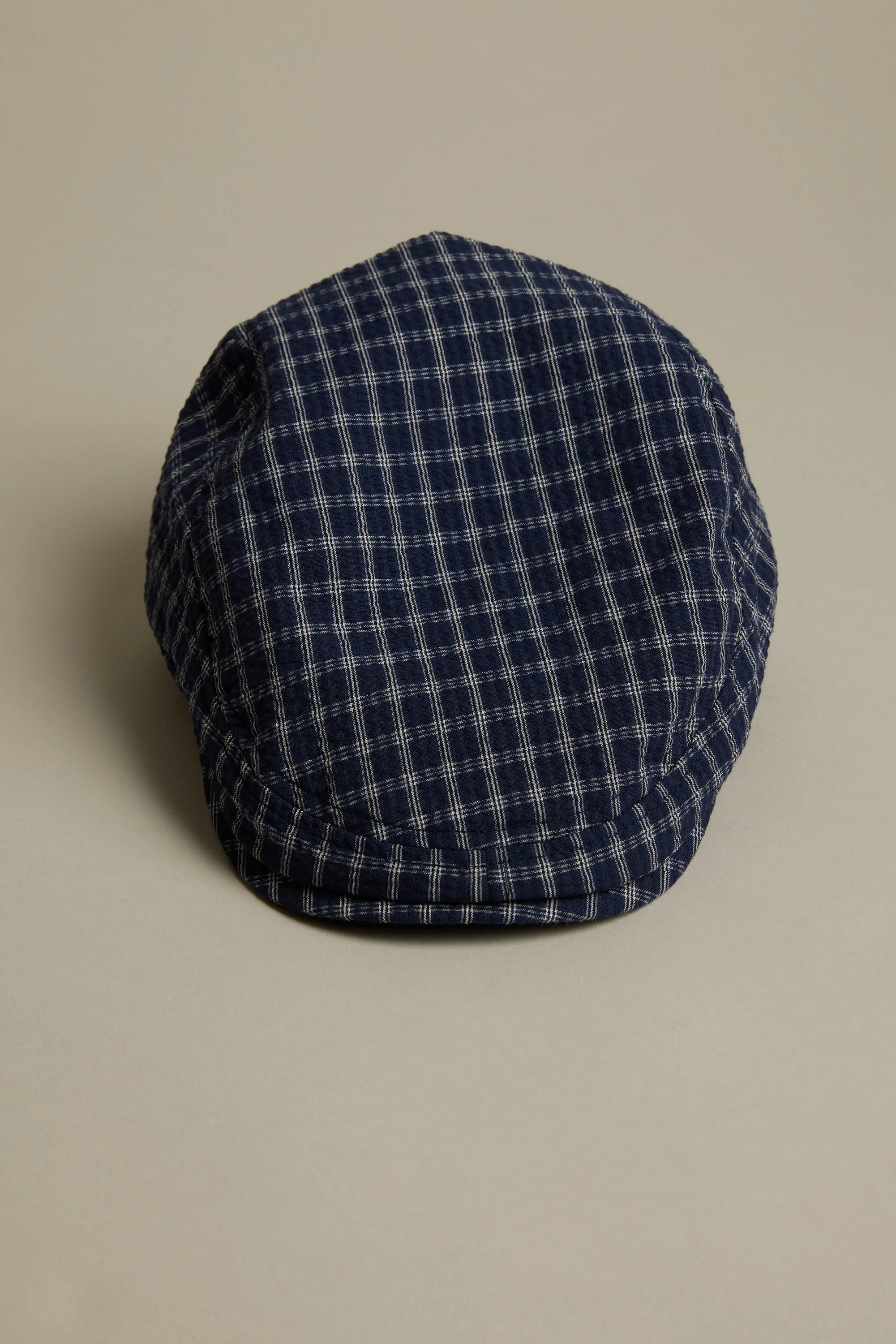 Pax Seersucker Flat Cap - Image 2