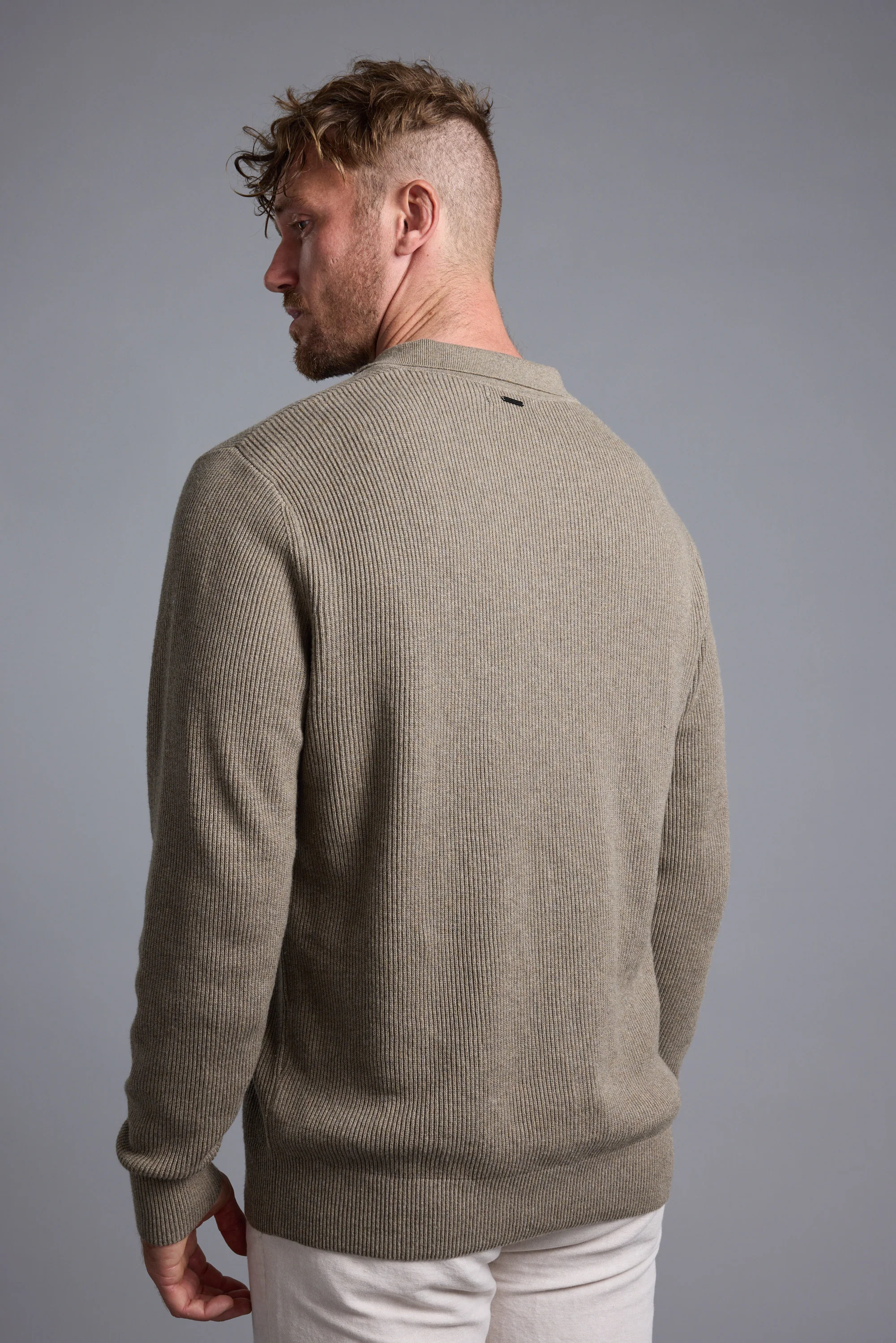 Terrace Long Sleeve Knit Polo - Image 7