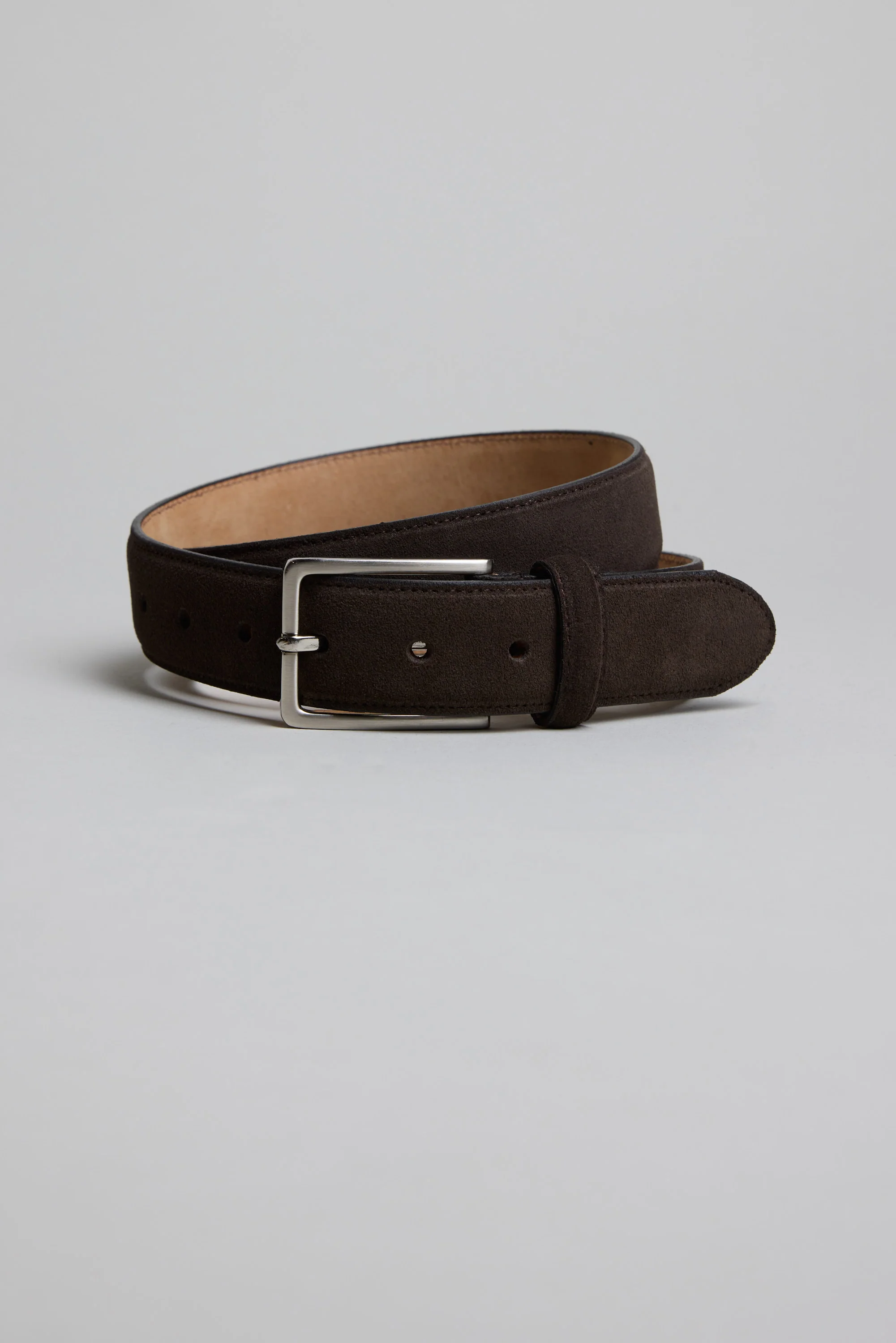 Parisian x Barkers Umbria Suede Belt